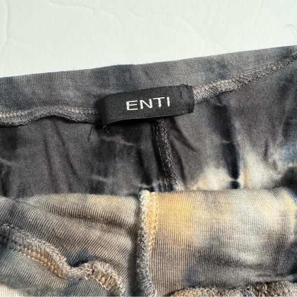 Enti Chic Vintage Tie-Dye Maxi Skirt in Black, Gray and Cream Medium - Picture 9 of 10